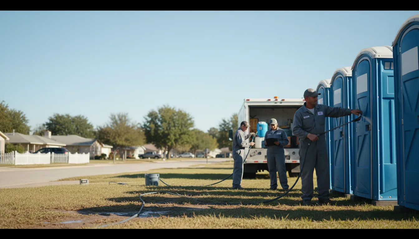 Long-Term Portable Toilet Rental in Spring Lake, NC near me